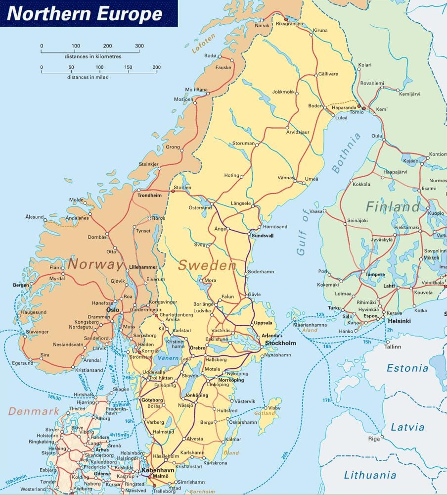 harita narvik Norveç