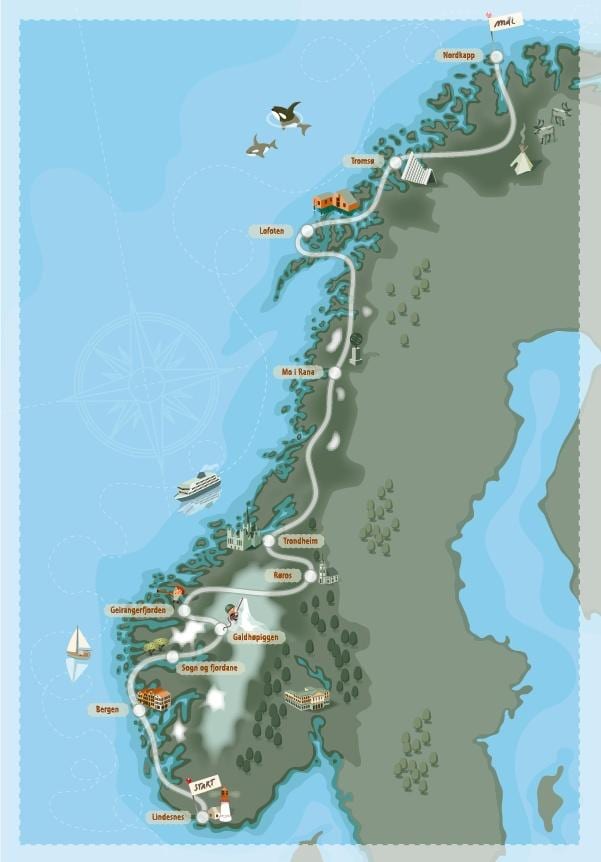 kamp Norveç göster