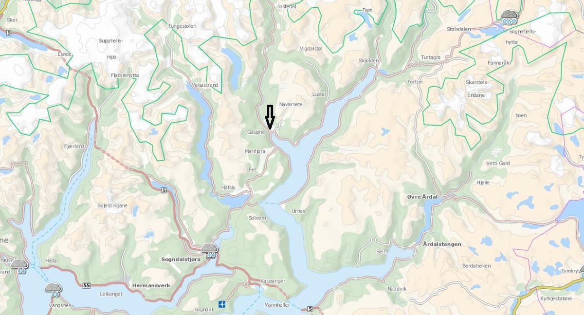 Norveç kommune haritası
