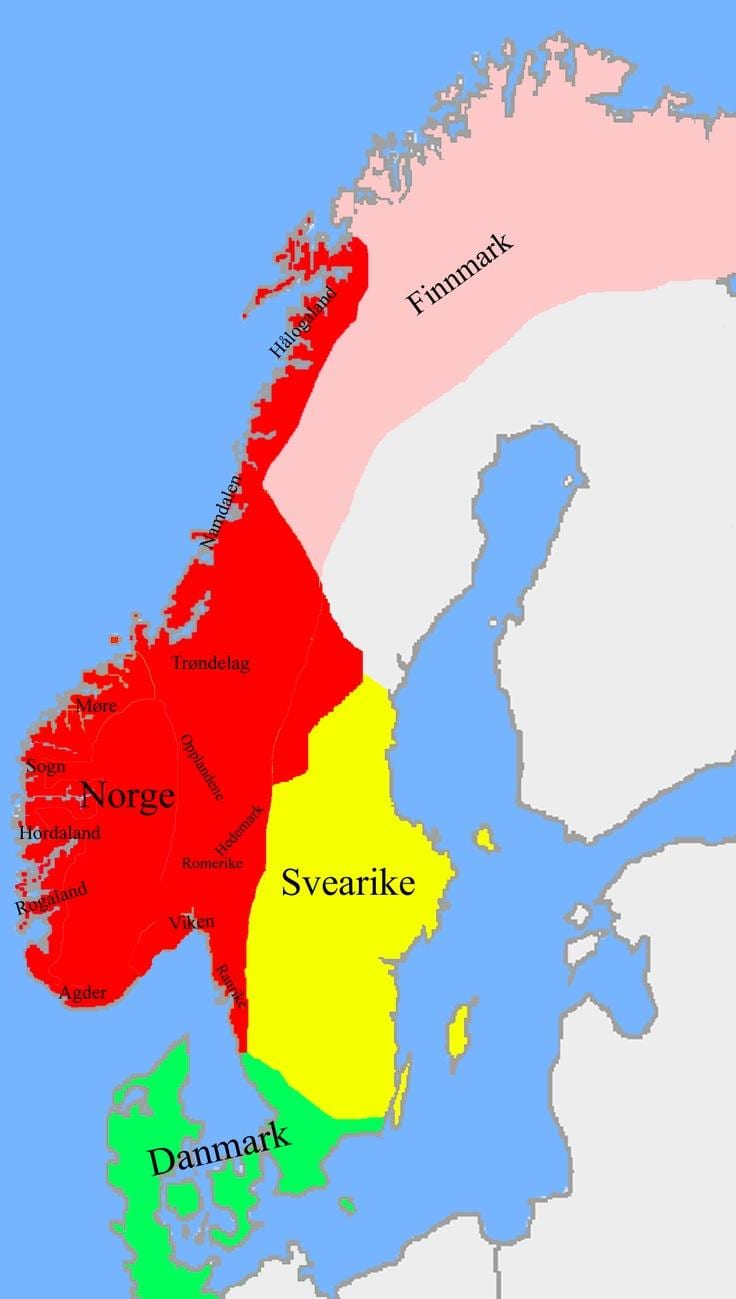 Norveç harita sınırları