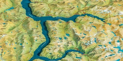 Harita geiranger Norveç