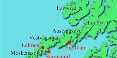 Lofoten Adaları Norveç göster