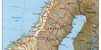 Şehirler ile Norveç detaylı göster 