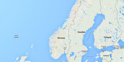 Harita Norveç Norveç