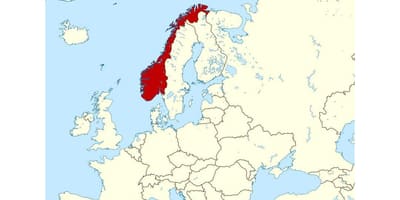 Haritada Norveç konumu 